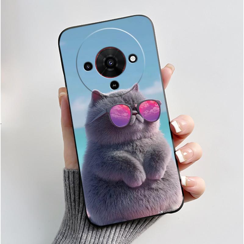 Phone Casing For ZTE Blade A76 5G Z2469N Soft Case Aesthetic Luxury Cute Cool Boys Girls Black Matte Shockproof Back Shell Cover