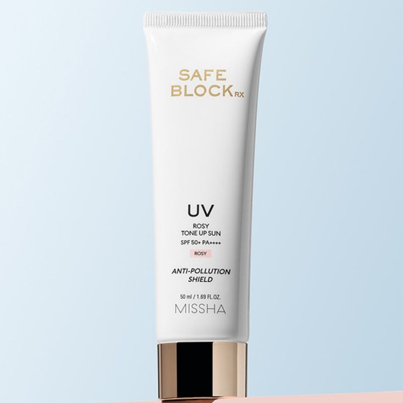 

MISSHA Safe Block RX Розовый Тон-Аппл Санскрин SPF50+/PA++++ 50мл ONE