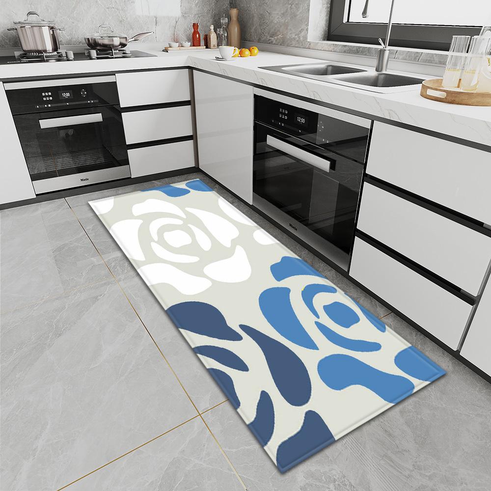 Home Corridor Porch Door Mat Bathroom Door Foot Carpet Bedroom Bedside Children's Living Room Long Carpet