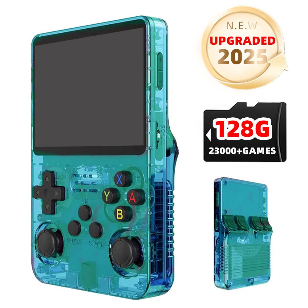 2025 Upgraded R36S Retro Game Console 50+ Simulators 3.5 Inch HD Screen Portable Gaming Handheld Support WiFi Online Battles