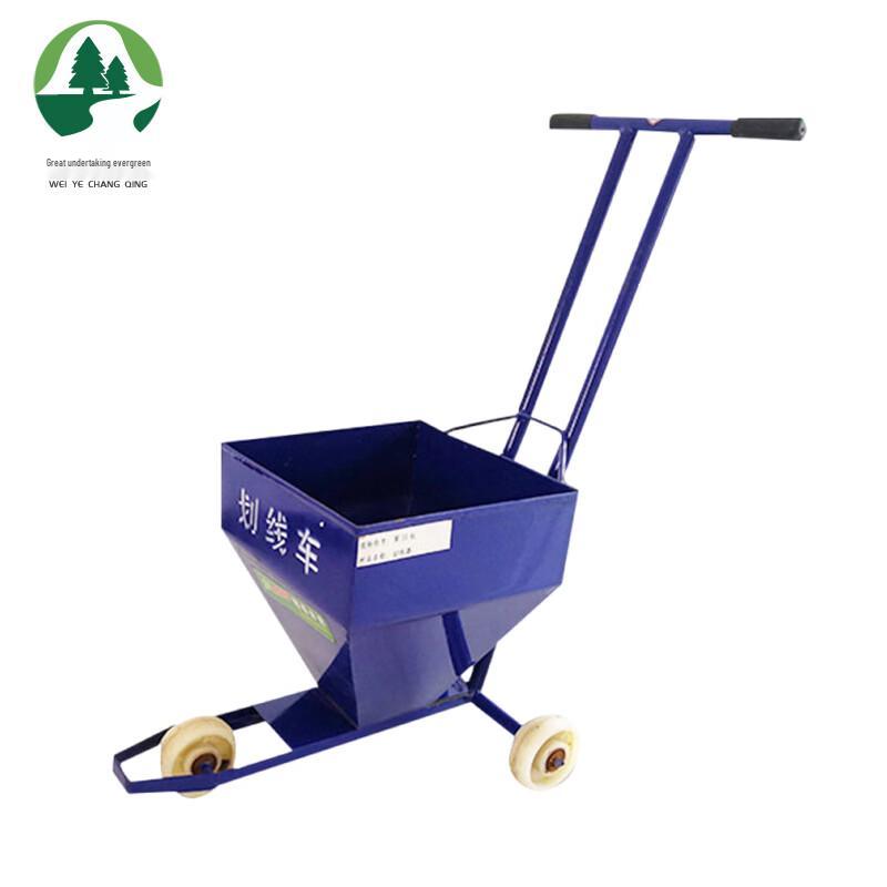 Hand-Push Sports Field Line Marker Cart