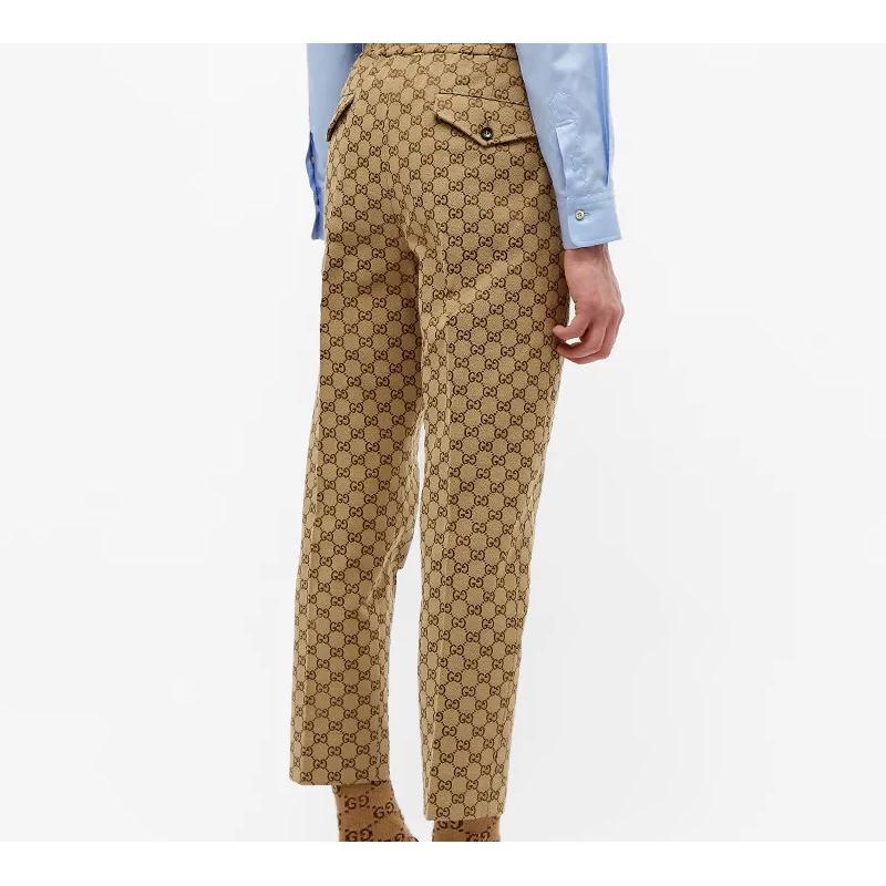 Gucci Gg Canvas Track Bottoms 569769-ZKU09-2580