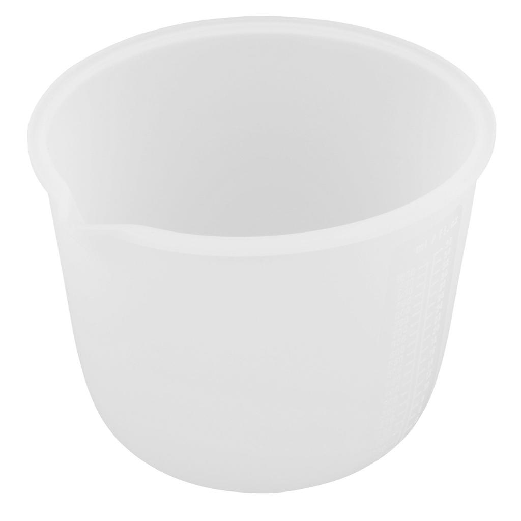 Large Silicone Measuring Cup 1000Ml Flexible Heat Resistant for Resin Casting DIY Crafts Silicone Mixing Cups with Clear Marks