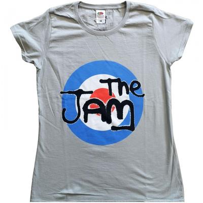 The Jam Womens/Ladies Target Cotton Logo T-Shirt