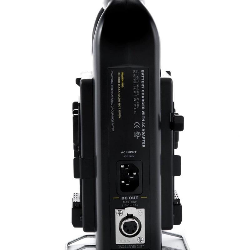 7 Shadow Chen V-port Dual-Channel RL-2KS Battery Charger for Mirrorless Cameras