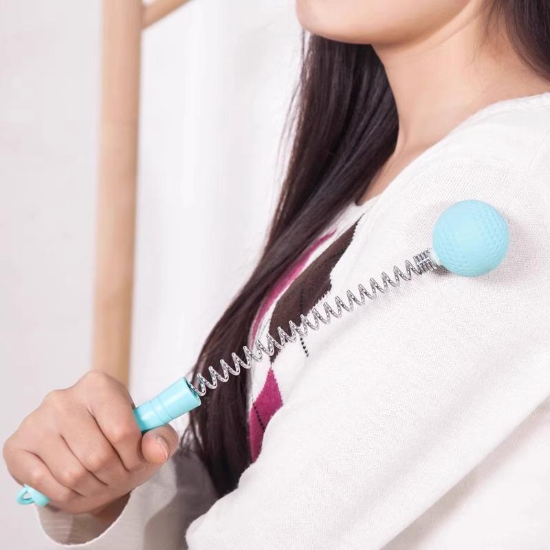 Ręczny młotek do masażu Kij Piłka do masażu ciała Sprężyna Elastyczne uderzenie Ramię Ramię Noga Biodro Talia Całe narzędzie do masażu