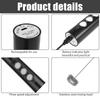 Handheld Electric Milk Frother with 2 Heads, Coffee Whisk Foam Mixer with USB Rechargeable 3 Speeds, Foam Maker Blender