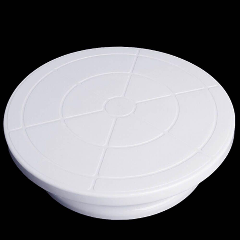 Decorating Cupcake Kitchen Craft Baking Tools Rotating Display Stand Cake Turntable Revolving Plate