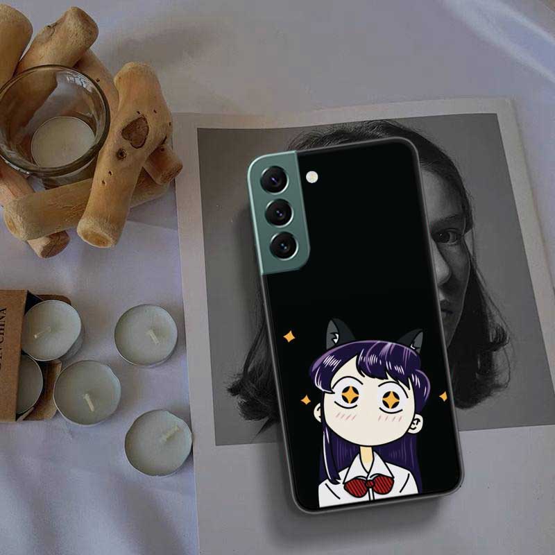 Anime Komi Shouko Cant Communicate Phone Case For Samsung Galaxy Note 20 Ultra 10 Lite 9 8 M11 M12 M21 M30S M31 M32 M51 M52 J8 J