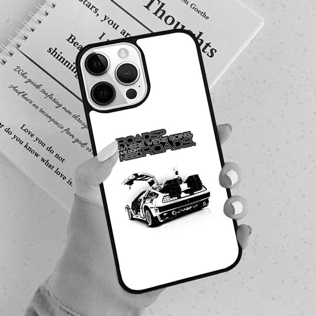 Back to the Future DeLorean phone Case Cover For IPhone 18 17 Air 16 15 14 Plus apple 16 11 12 13 Pro Max coque