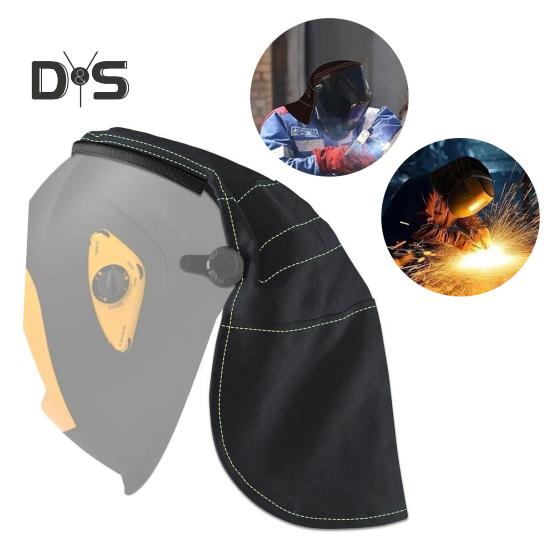 Schweißhelm-Kopfbandabdeckung, flammhemmend, blendfrei, universell, einfach zu installieren, erweiterter Schutz für den Helm