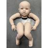 NPK Clearance Sales 24Inch Huge Baby Toddler Reborn Lottie kit Doll Unfinished Doll Parts included Cloth body and Eyes