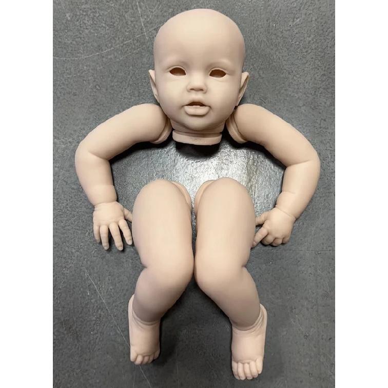 NPK Clearance Sales 24Inch Huge Baby Toddler Reborn Lottie kit Doll Unfinished Doll Parts included Cloth body and Eyes