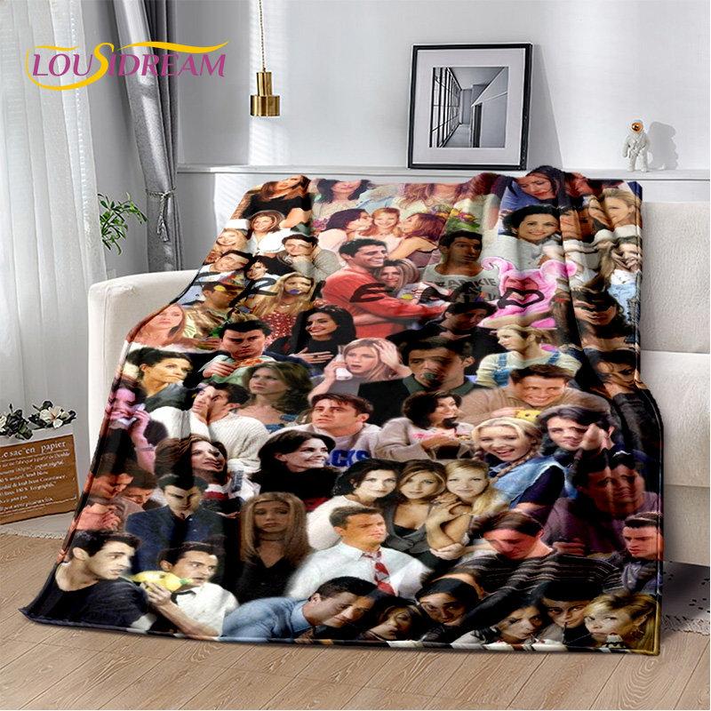 HD Friends TV Show 3D Printing Soft Plush Blanket,Flannel Blanket Throw Blanket for Living Room Bedroom Bed Sofa Picnic Cover