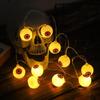 2025 Halloween Eyeball String Lights 20Pcs/set LED Battery Operated Eyeball Lights Halloween Spooky Eyeball Decorations