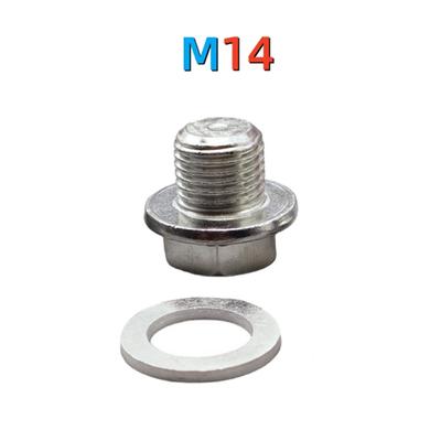 M14x1.5 Transmission Drain Plug and Gasket For KIA BYD Chrysler Fiat Honda Mazda
