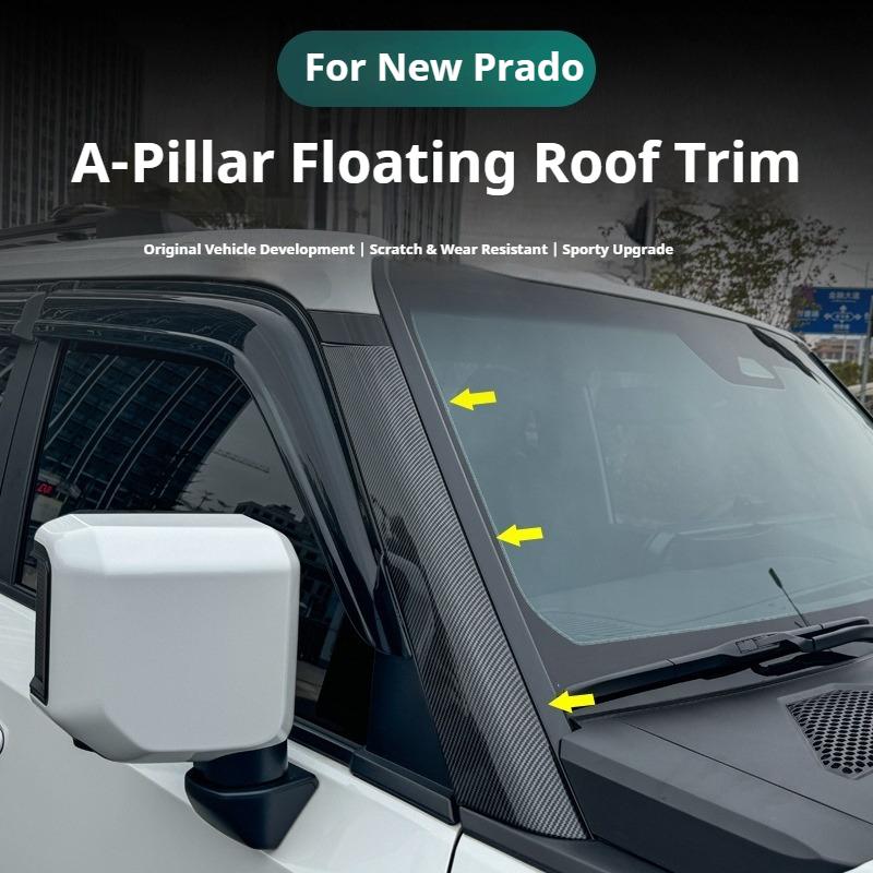 For Toyota Land Cruiser 250 Prado Lc250 2024 Car A-pillar Decorative Strip Suspended Roof Window Front Gear Pillar Light Strip