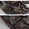 Tuta Mimetica Militare Retro da Uomo Kaji Multitasche Ampia Gamba Piccola Dritta Pantaloni Leggings Uomo
