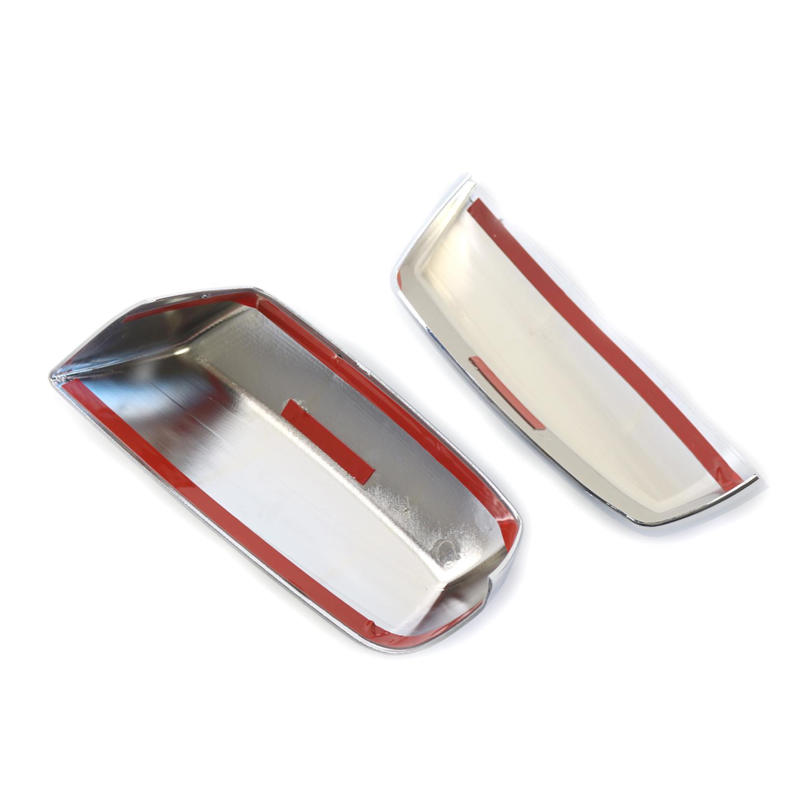 2pcs Side Mirror Cover Rearview Mirror Housing Replacement for Sorod 2014-2018 20979682-PFM 84342036-PFM 84342028-PFM 84342030-PFM 1321481