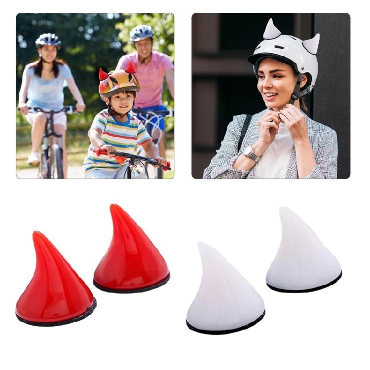 Novelty Black Cartoon Horns Resin Sticker Cosplay Horns Costume Quality Decoration Accessory for Personalized Style Lover