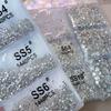 1440Pcs Flat Back Nail Gems Glass Nail Diamonds New Nail Rhinestones  DIY Craft