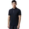 Anta Solid Color Polo Shirt With Collar Men Tops Black 152327110-4