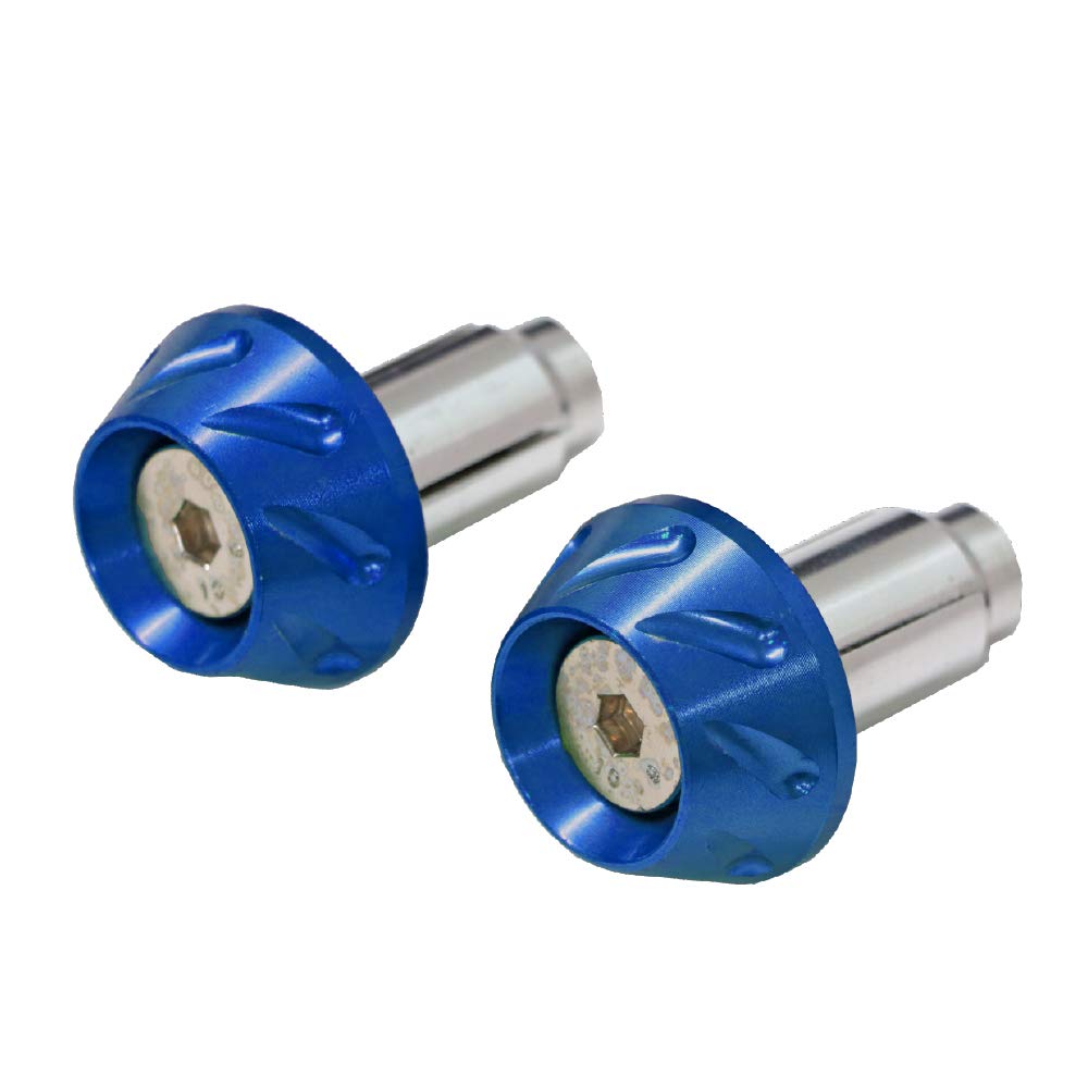 

Moto Base MBBED-02 Handle Parts Universal Aluminum Bar End (Blue Inner Diameter: 0.6 - 0.7 inches (14 - 19 mm) синий