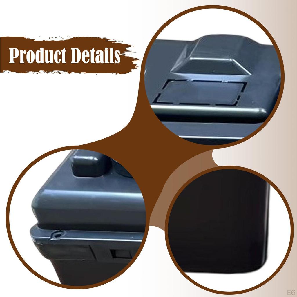 2 kusy pouzdra na baterii pro elektrokolo se sklopnou rukojetí, vodotěsné, prachotěsné