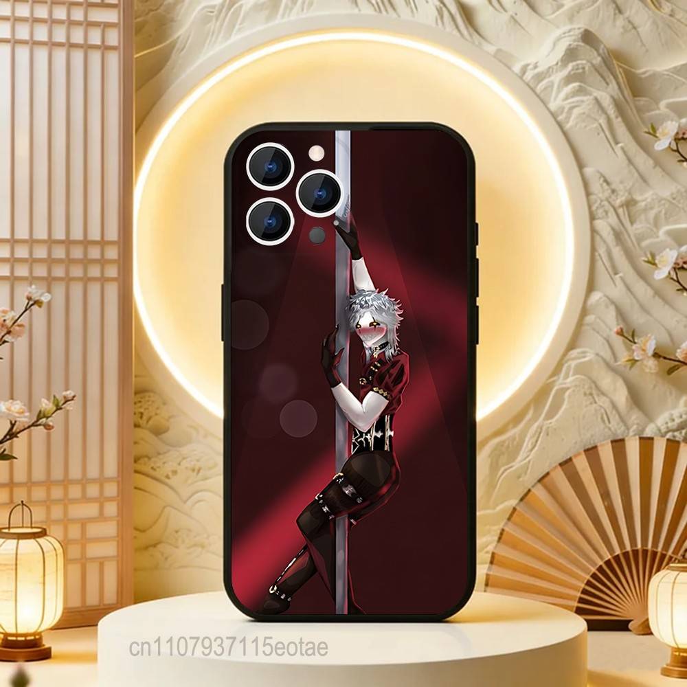 F-Freak P-Pierrots Circus Black Soft Case For iPhone 17 13 14 15 11 16 12 Pro Max Pro Max Plus E Air Mini Phone Cover Shell