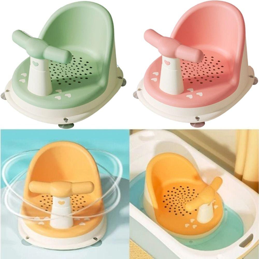Comfortable Baby Bath Chair Portable Infant Carseat Safe Baby Shower Seat  Newborn