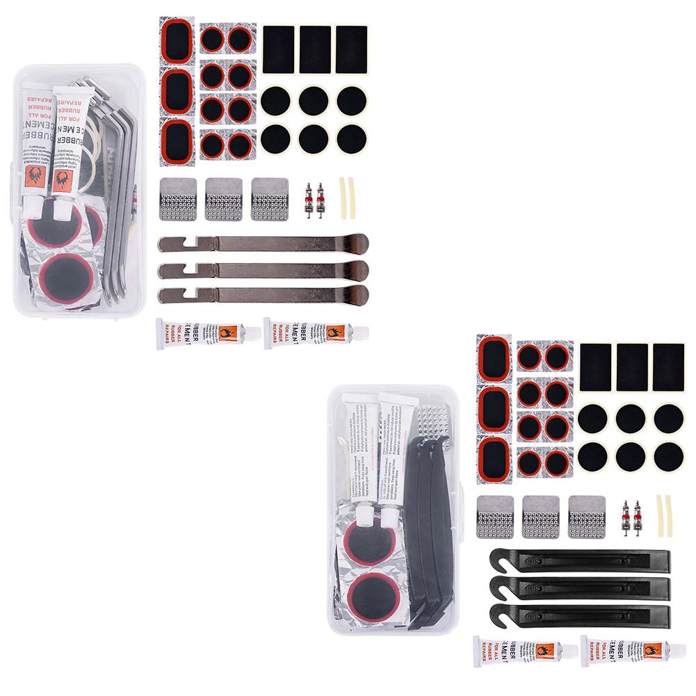 Bike Tire Repair Kit Bicycle Tire Repair Kit Glueless Self-Adhesive Patches Portable