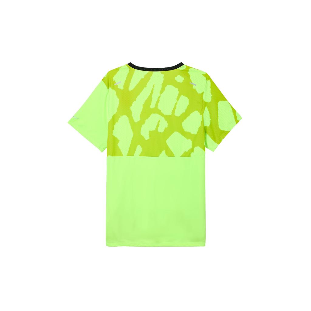 Nike Logo Print Training Casual Round Neck Short Sleeve T-Shirt Men Tops Green DQ4758-358