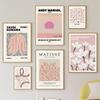 Matisse Abstract Posters and Prints Yayoi Kusama Canvas Patings Flower Market Wall Art Pictures for Living Room Boho Home Decor