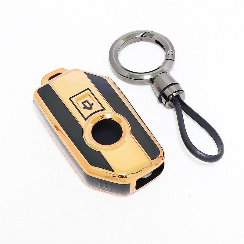 YELINGM TPU for BMW R1200RS F900xr R1250gs C400gt K1600gt R1200GS Lc R1200RT Motorcycle Key Case Cover Accessories
