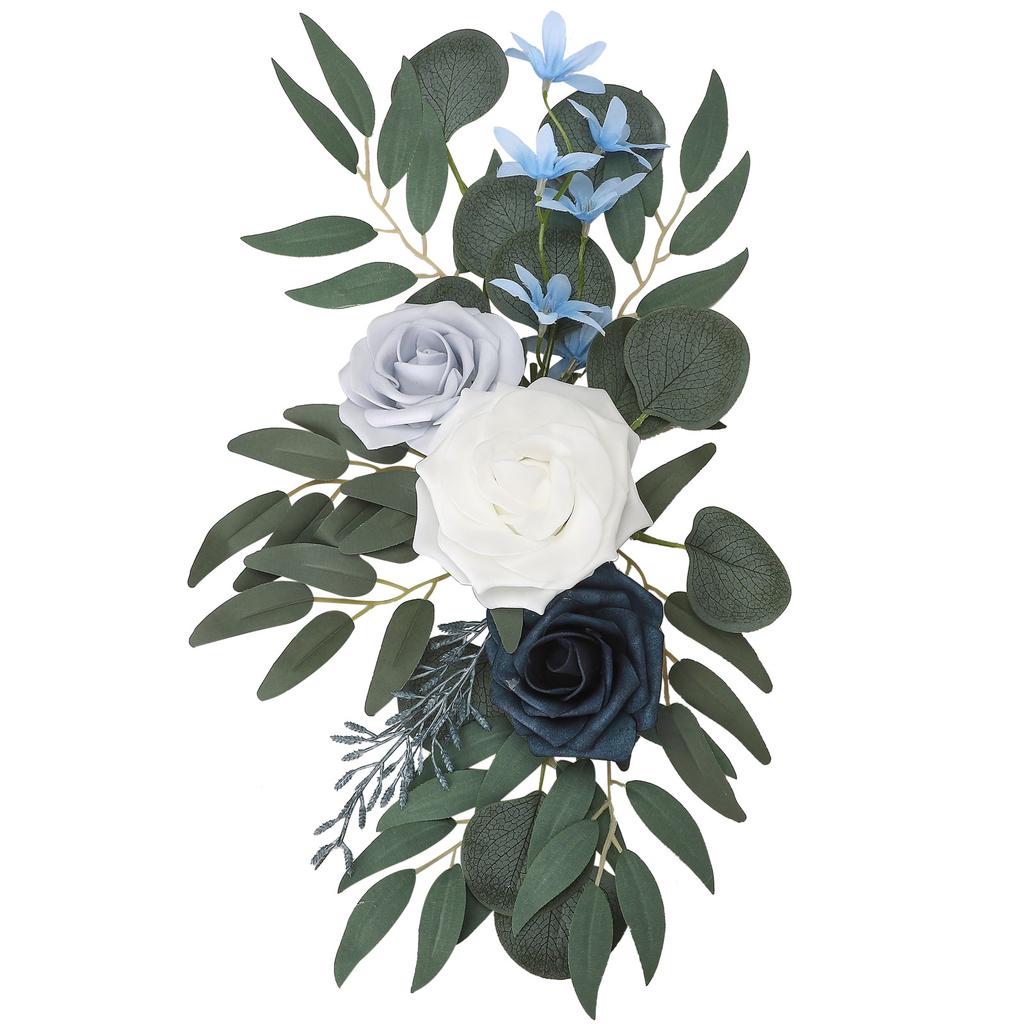 Artificial Flower Swags Realistic Wedding Welcome Sign Flowers for Wedding Ceremony Party Home Decor