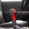 Red Central Gear Shift Hand Knob Cover Trim for Jeep Cherokee 14-18 Accessories