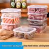Sealable Refrigerator Storage Box for Fresh Vegetables, Fruits, and Meat - Ideal for Camping