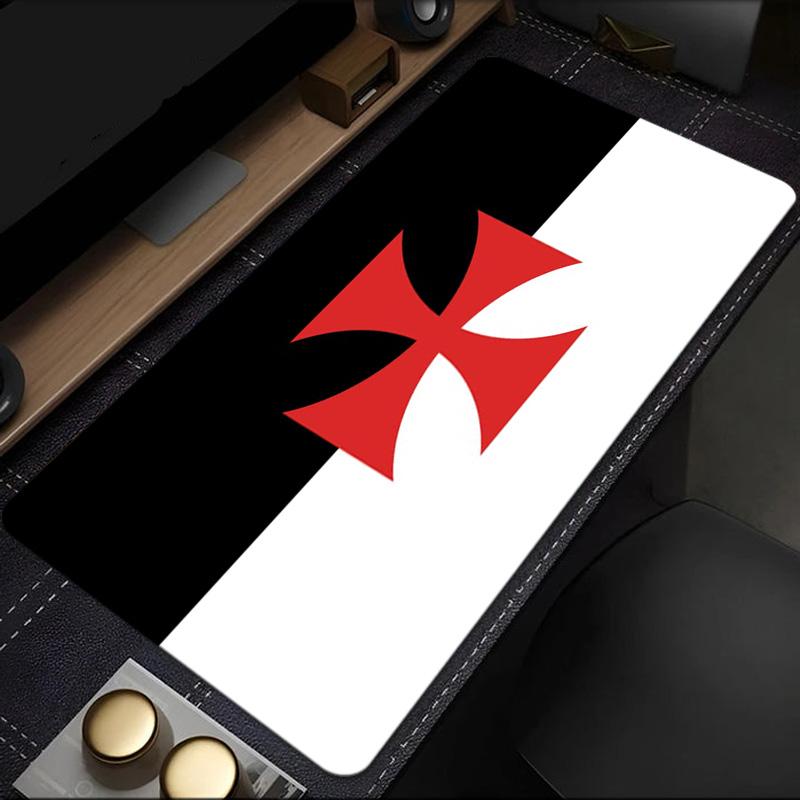 Red Cross CR Flamengo mouse pad, rubber base, esports desk mat, mouse pad for gamers and office use, gaming desk , easy to clean mat