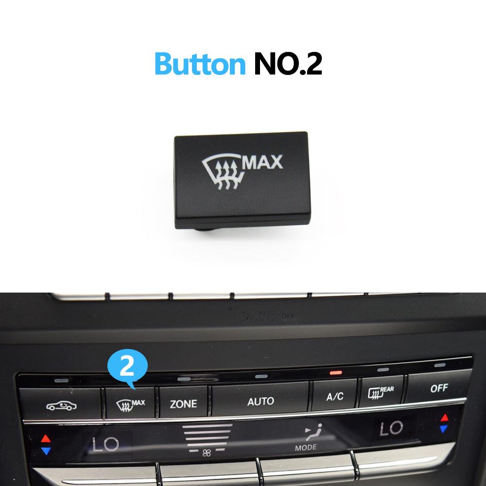 Central Console AC Heater Button Switch Cover Climate Control Button For BENZ E Class W212 W207 E200 E250 E300 E350 E400 E500