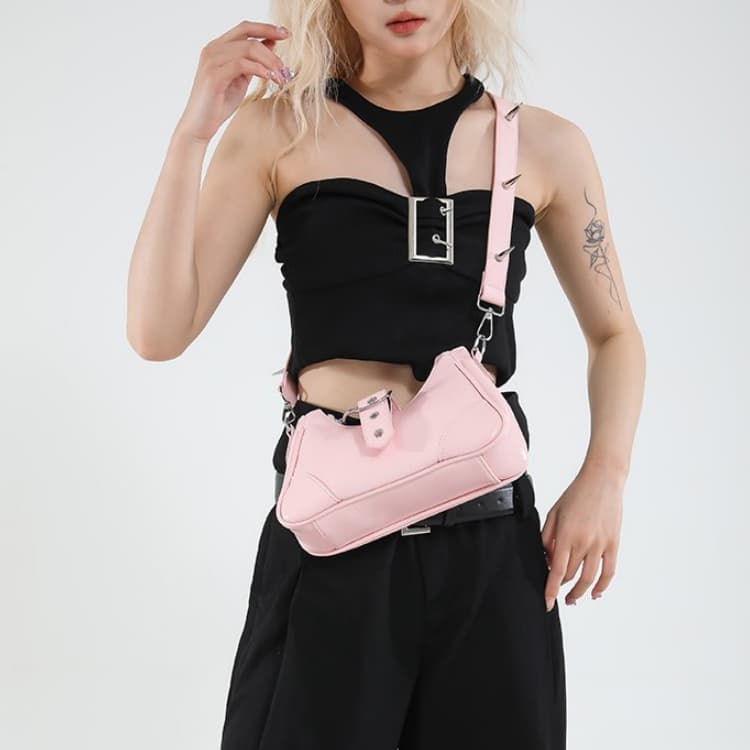 Rivet armpit bag women's shoulder messenger bag