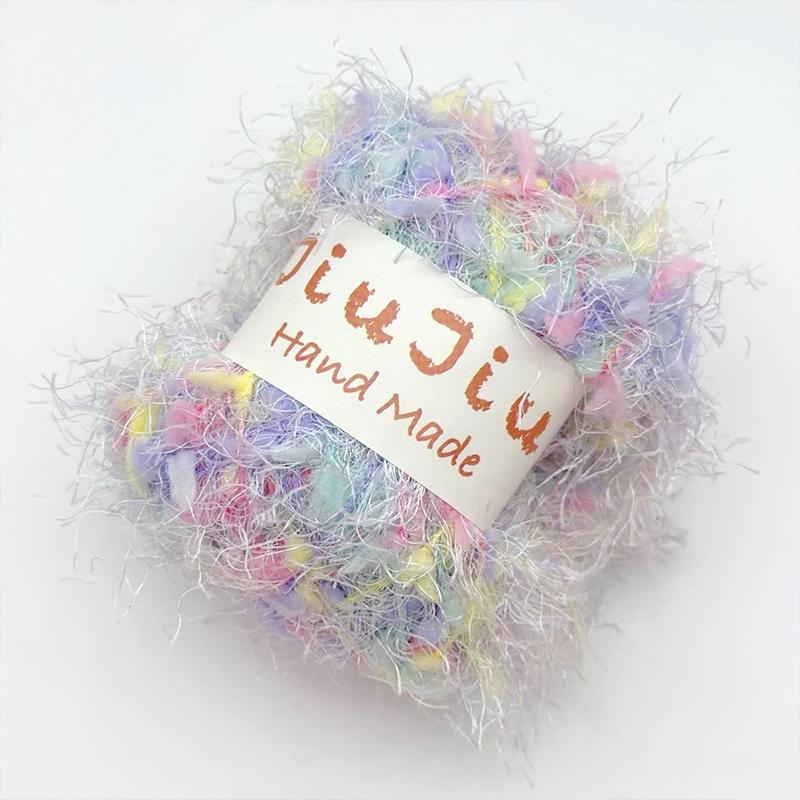 

50 г Вязаная одежда Аксессуары DIY Вязание Перо Бинная нить Многоцветная Смешанная Милый Материал для поделок из перьев 1