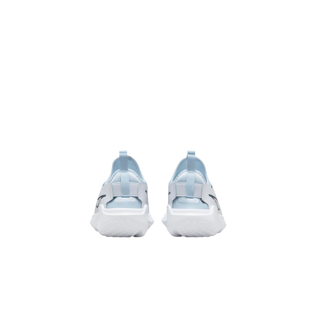 Nike Flex Runner 2 GS Football Grey Midnight Navy Buty Sportowe Dziecięce Jasnoniebieski Biały DJ6038-010