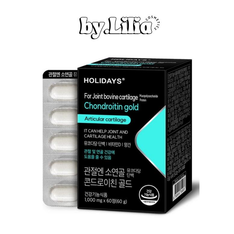 

Holidays Chondroitin Gold Supplement (Mucopolysaccharide Protein) 60 Tablets (60g)