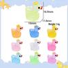 DIY Luminous Yellow Duck Resin Ornaments - Multi-color Accessories for Micro Landscape