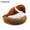 1pc Lifelike Animal Bird Sparrow Plush Toys Stuffed Sparrow Dolls Pillow Kid Children Baby Toys Boys Girls Birthday Gift
