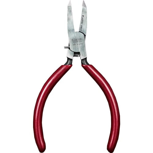 Hasegawa Tri-Tool Plastic Edge Nippers, Tapered Type, for Plastic Models, TT120