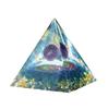 Orgonite Crystal Orgone Pyramid Tree of Life Energy Tower Nature Reiki Healing Chakra Object (B)