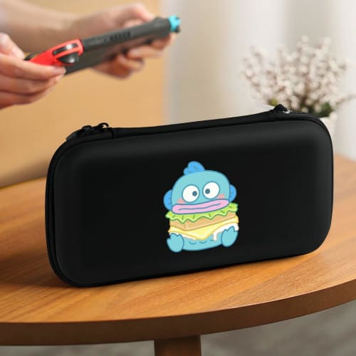 Switch Game Console Storage Bag, Hangyodon Switch Case, Protective Cover Pouch, Game Card Storage Bag, Nintendo Switch Storage, Hard Pouch, Large Capa