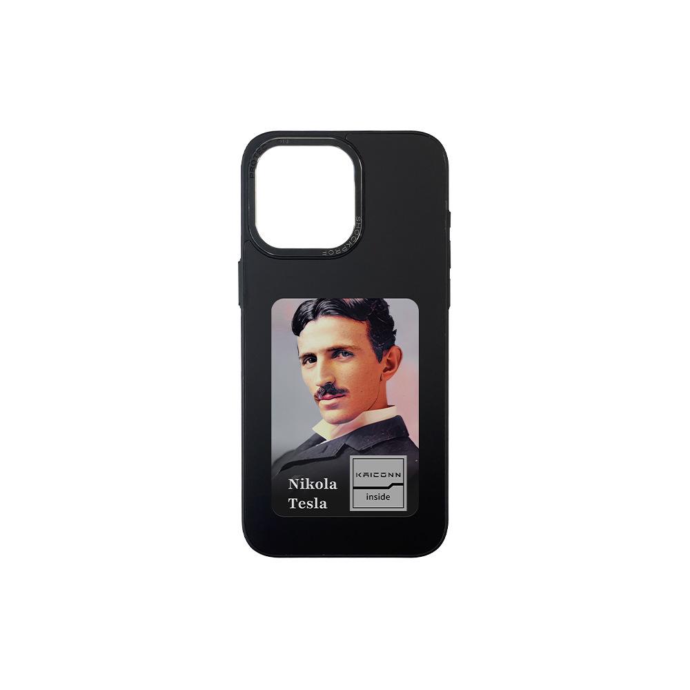 4-inch E-ink NFC Phone Case with Screen Mirroring for Apple 13-16