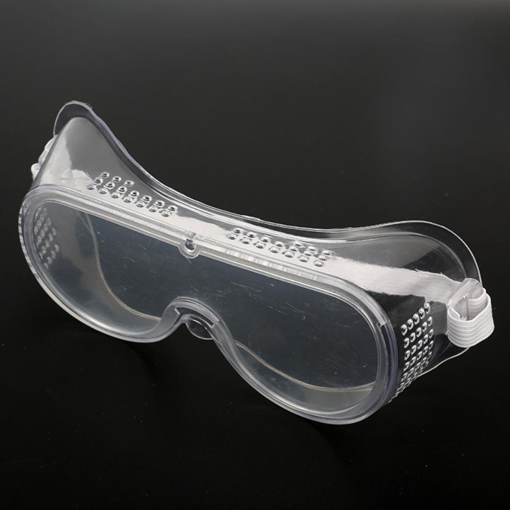 PVC Eye Protection Glasses Transparent Safety Goggles New Porous Windproof Goggles